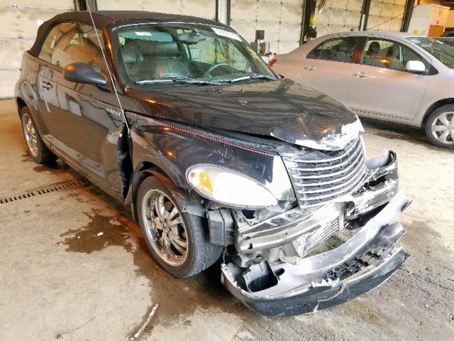 3C3AY75SX5T314155 - 2005 CHRYSLER PT CRUISER BLACK photo 1