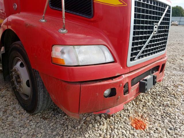 4V4M19GH97N432103 - 2007 VOLVO VN VNM RED photo 9