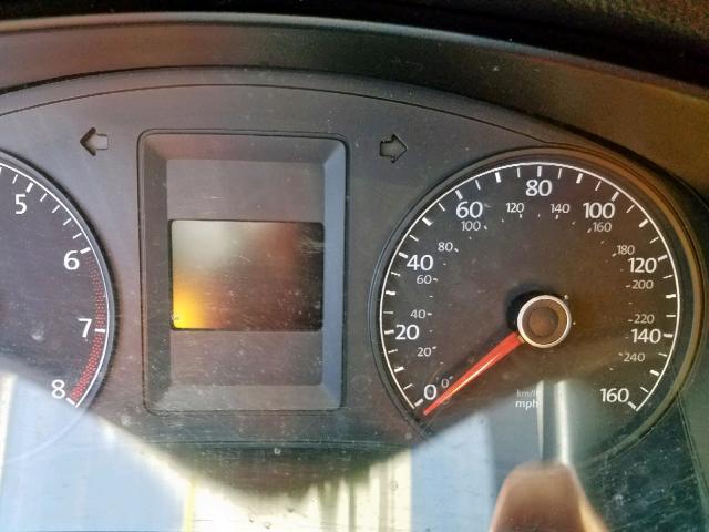 3VW2K7AJXCM355761 - 2012 VOLKSWAGEN JETTA BASE ვერცხლისფერი ფოტო 8