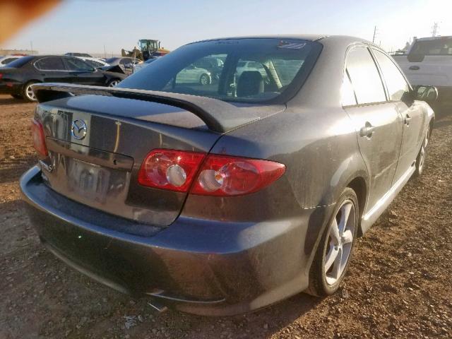 1YVFP80C635M01584 - 2003 MAZDA 6 I GRAY photo 4