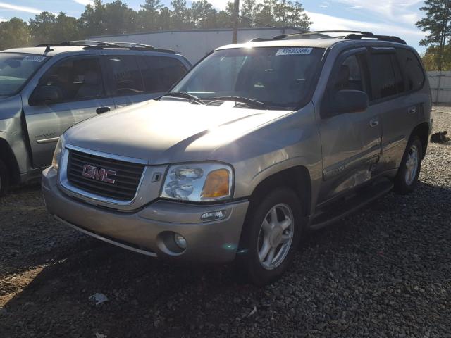 1GKDS13S222221951 - 2002 GMC ENVOY GRAY photo 2