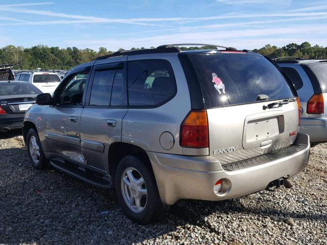 1GKDS13S222221951 - 2002 GMC ENVOY GRAY photo 3