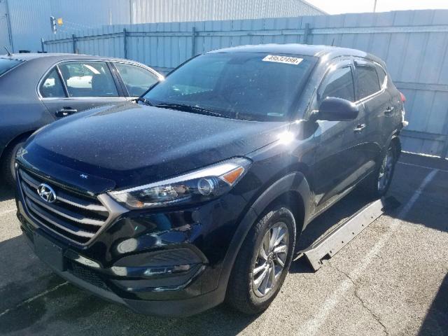 KM8J23A40GU189524 - 2016 HYUNDAI TUCSON SE BLACK photo 2