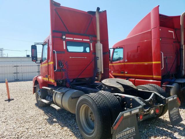 4V4M19GH27N458493 - 2007 VOLVO VN VNM RED photo 3