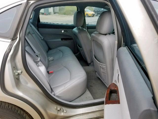 2G4WD582971210432 - 2007 BUICK LACROSSE C SILVER photo 6