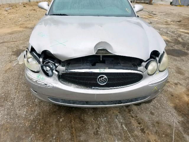 2G4WD582971210432 - 2007 BUICK LACROSSE C SILVER photo 9