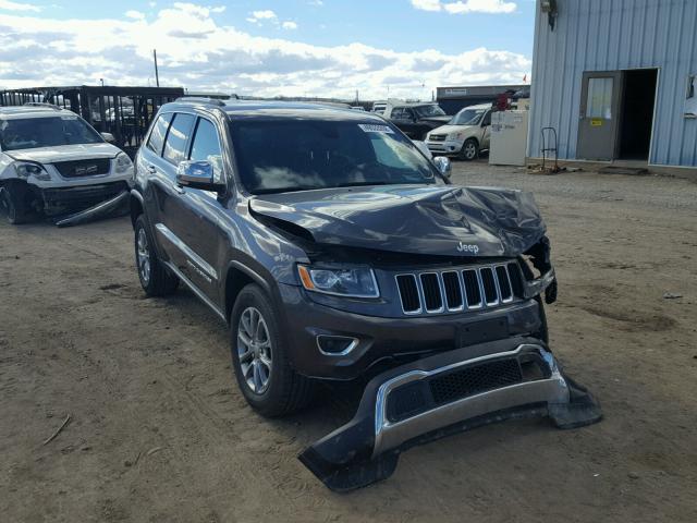 1C4RJFBG5GC347608 - 2016 JEEP GRAND CHER GRAY photo 1