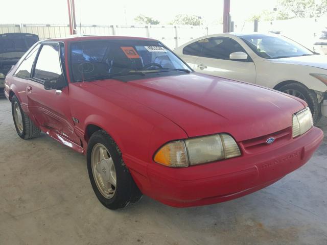 1FACP41E9PF139423 - 1993 FORD MUSTANG LX RED photo 1