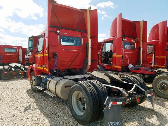 4V4M19EH18N478321 - 2008 VOLVO VN VNM RED photo 3