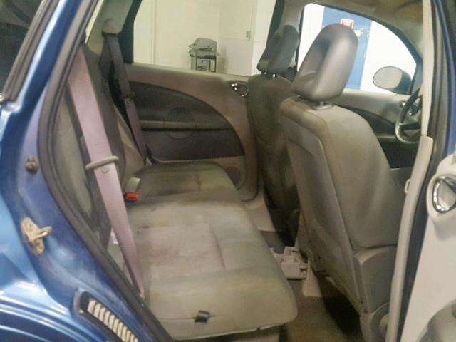 3A4FY58B86T337155 - 2006 CHRYSLER PT CRUISER BLUE photo 6