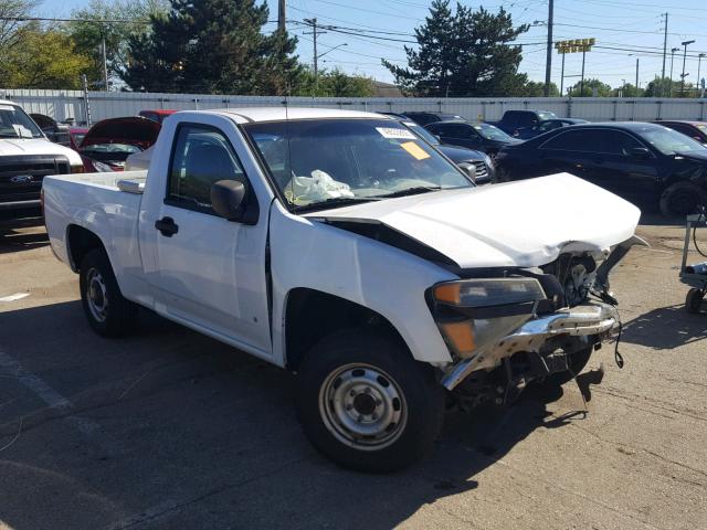 1GCCS148668234246 - 2006 CHEVROLET COLORADO WHITE photo 1