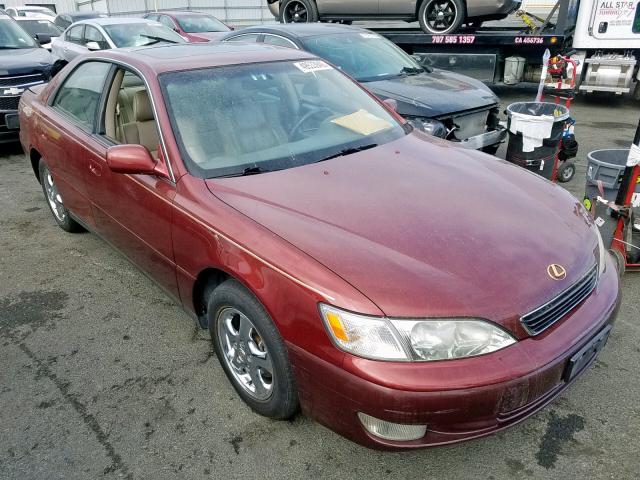 JT8BF28G0X5065561 - 1999 LEXUS ES 300 BURGUNDY photo 1