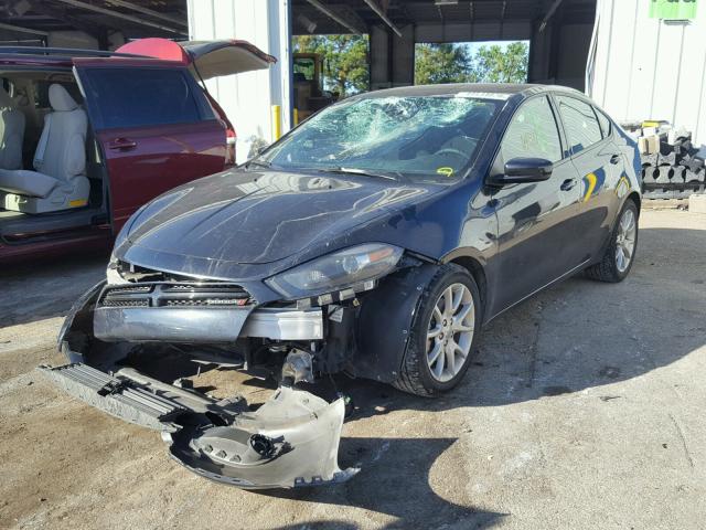 1C3CDFBA7DD321630 - 2013 DODGE DART SXT GRAY photo 2