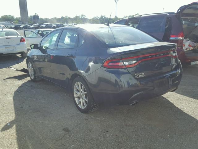 1C3CDFBA7DD321630 - 2013 DODGE DART SXT GRAY photo 3