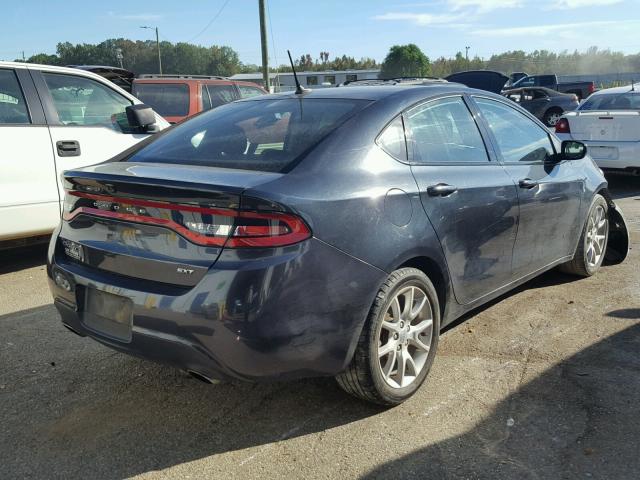 1C3CDFBA7DD321630 - 2013 DODGE DART SXT GRAY photo 4