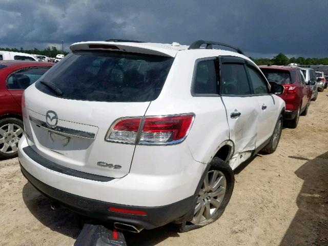 JM3TB28A190170811 - 2009 MAZDA CX-9 WHITE photo 4