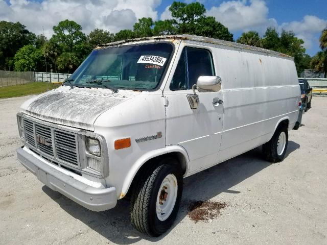 2GTGG35K8K4514402 - 1989 GMC VANDURA G3 WHITE photo 2