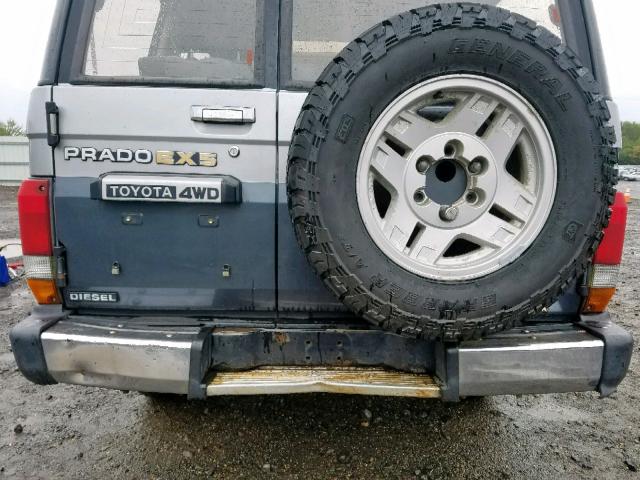 2BG60418880008522 - 1991 TOYOTA LANDCRUISE 银色 照片 9