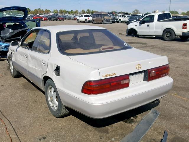 JT8GK13T9R0063436 - 1994 LEXUS ES 300 WHITE photo 3