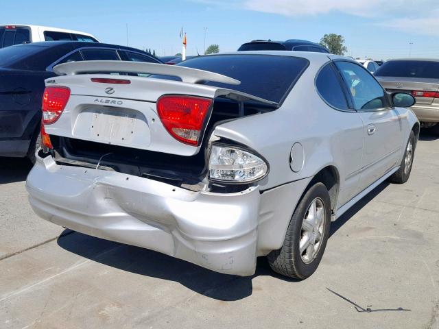 1G3NL12E74C205735 - 2004 OLDSMOBILE ALERO GL SILVER photo 4