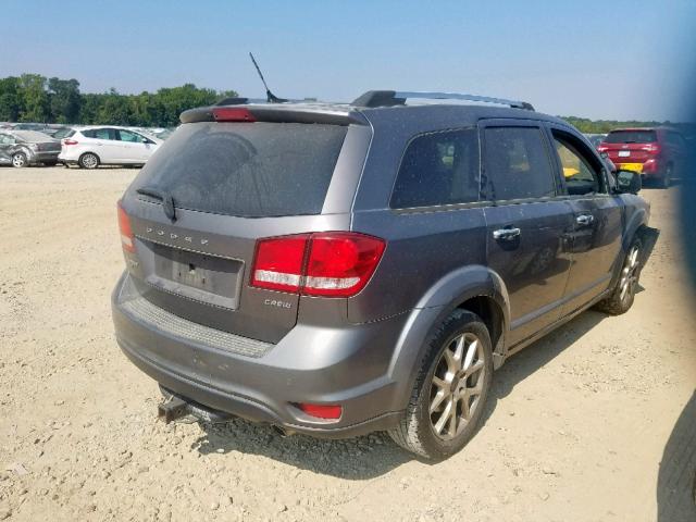 3C4PDDDG1CT239629 - 2012 DODGE JOURNEY CR GRAY photo 4