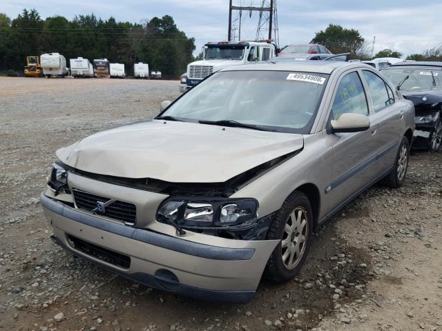 YV1RS61R522159650 - 2002 VOLVO S60 TAN photo 2