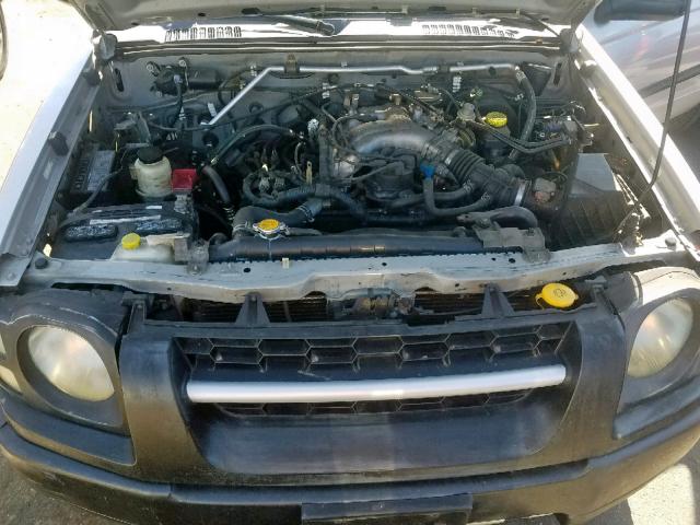 5N1ED28Y14C617309 - 2004 NISSAN XTERRA XE SILVER photo 7