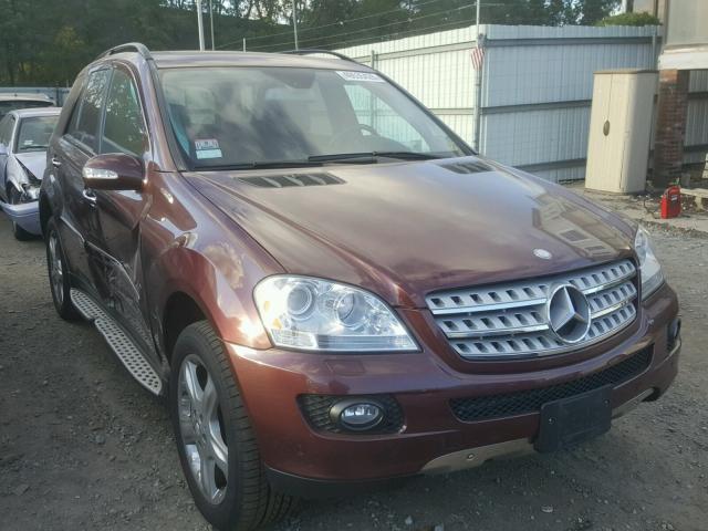 4JGBB86E28A436094 - 2008 MERCEDES-BENZ ML 350 BURGUNDY photo 1