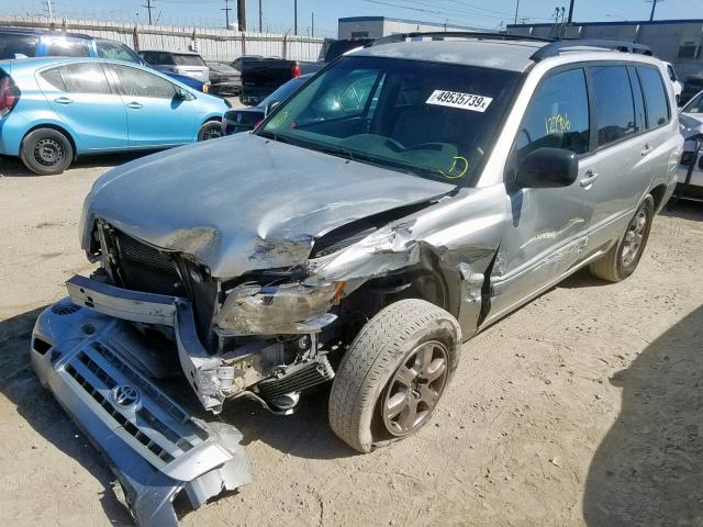 JTEDP21A240006318 - 2004 TOYOTA HIGHLANDER SILVER photo 2