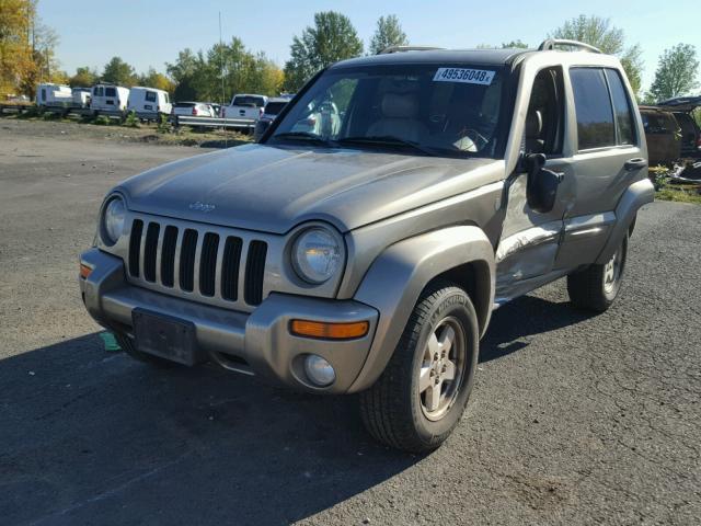 1J4GL58K24W245940 - 2004 JEEP LIBERTY LI BEIGE photo 2