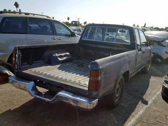 JT4RN93P2M5036593 - 1991 TOYOTA PICKUP 1/2 BLUE photo 4