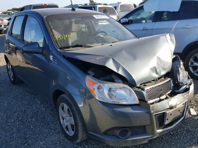 KL1TD6DE3BB167249 - 2011 CHEVROLET AVEO LS CHARCOAL photo 2