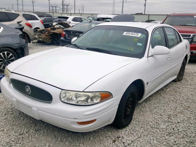 1G4HP54K5Y4265245 - 2000 BUICK LESABRE CU WHITE photo 2