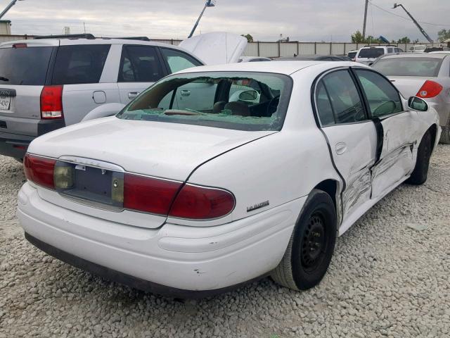 1G4HP54K5Y4265245 - 2000 BUICK LESABRE CU WHITE photo 4