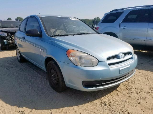 KMHCM36C97U049720 - 2007 HYUNDAI ACCENT GS BLUE photo 1