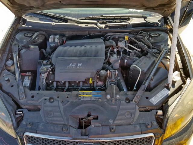 2G1WD58C869180281 - 2006 CHEVROLET IMPALA SUP შავი ფოტო 7