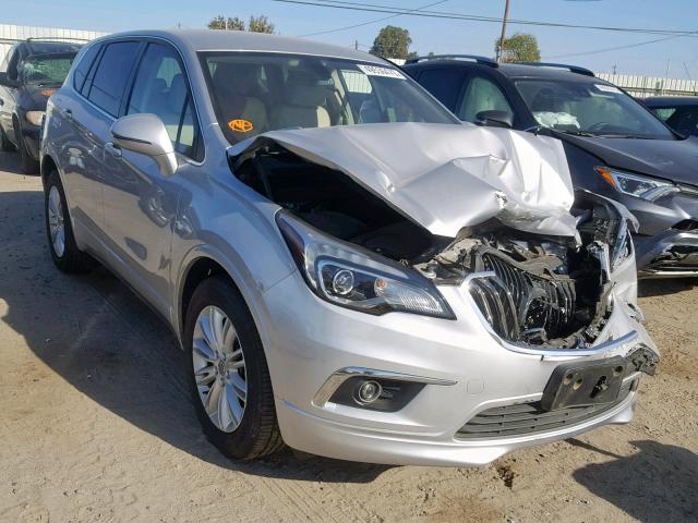 LRBFXASA3HD074405 - 2017 BUICK ENVISION P SILVER photo 1