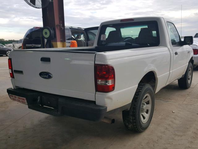 1FTYR10D98PA33311 - 2008 FORD RANGER WHITE photo 4