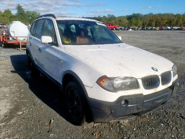 WBXPA93425WD03094 - 2005 BMW X3 3.0I WHITE photo 1