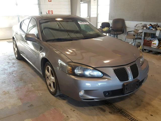 2G2WC55C081130706 - 2008 PONTIAC GRAND PRIX GRAY photo 1