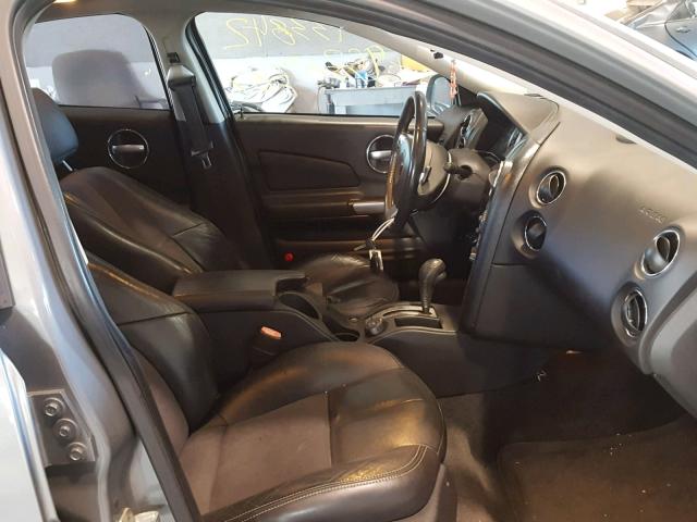 2G2WC55C081130706 - 2008 PONTIAC GRAND PRIX GRAY photo 5