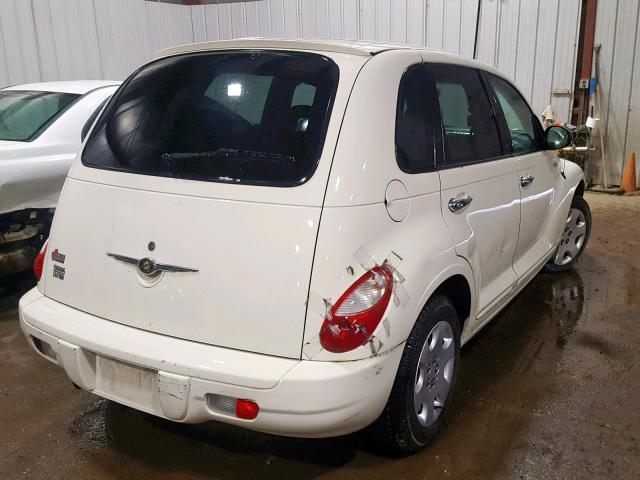 3A4FY58B66T234168 - 2006 CHRYSLER PT CRUISER WHITE photo 4