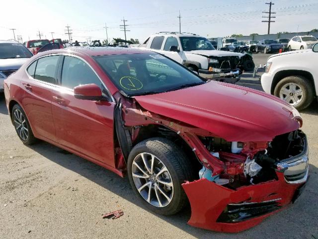 19UUB2F5XHA000783 - 2017 ACURA TLX TECH RED photo 1