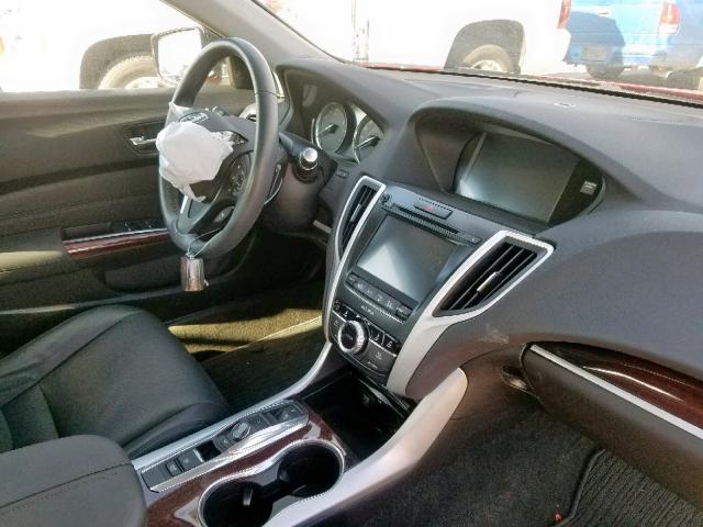 19UUB2F5XHA000783 - 2017 ACURA TLX TECH RED photo 9