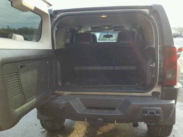 5GTDN136968104577 - 2006 HUMMER H3 SILVER photo 9