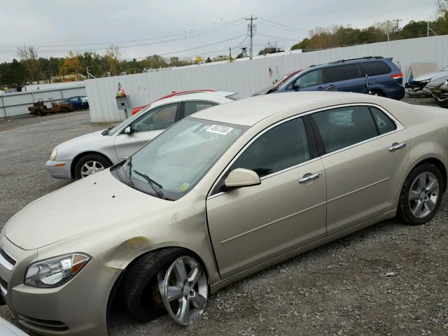 1G1ZD5E01CF136777 - 2012 CHEVROLET MALIBU 2LT GOLD photo 2