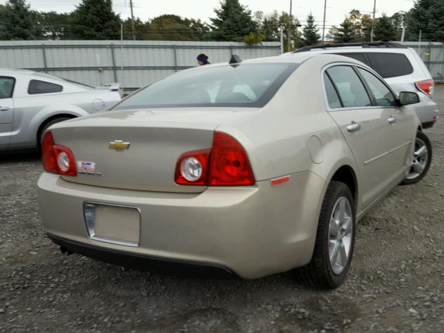 1G1ZD5E01CF136777 - 2012 CHEVROLET MALIBU 2LT GOLD photo 4