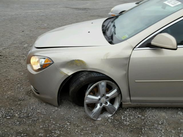 1G1ZD5E01CF136777 - 2012 CHEVROLET MALIBU 2LT GOLD photo 9