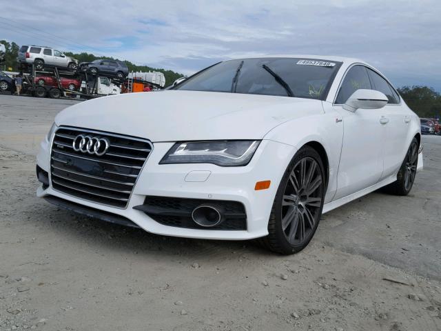 WAU3GAFC5CN064653 - 2012 AUDI A7 PRESTIG WHITE photo 2