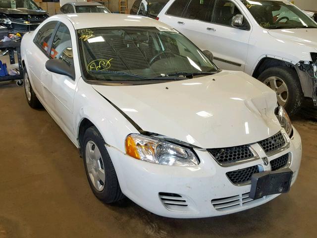 1B3EL46T65N517417 - 2005 DODGE STRATUS SX WHITE photo 1